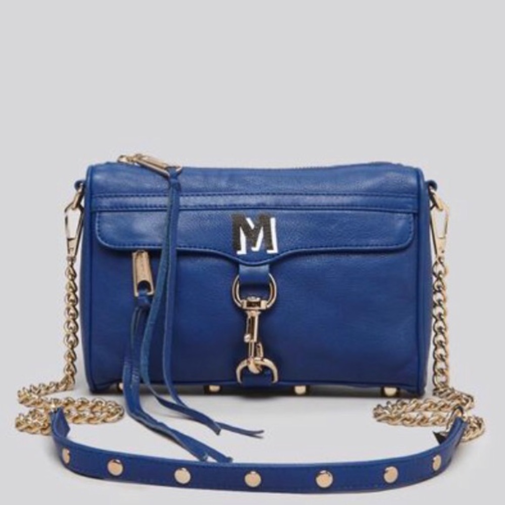 Rebecca Minkoff mini MAC Crossbody Monogramed